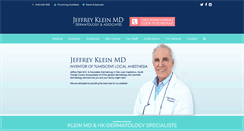 Desktop Screenshot of kleinmd.com